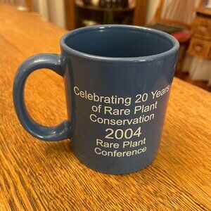Vintage 20th Anniversary 2004 Rare Plant Conference Coffee Cup Mug by M Ware